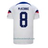 Camiseta de fútbol Estados Unidos Weston McKennie 8 Primera Equipación Mundial 2022 - Hombre